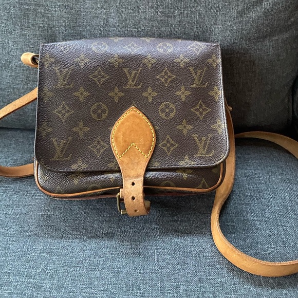 Authentic Louis Vuitton monogram Cartouchiere PM - Picture 1 of 5
